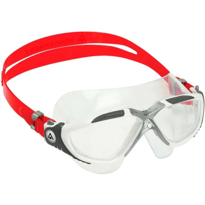 2024 Aquasphere Mscara De Natacin Vista MS5600915LC - Transparente / Roja